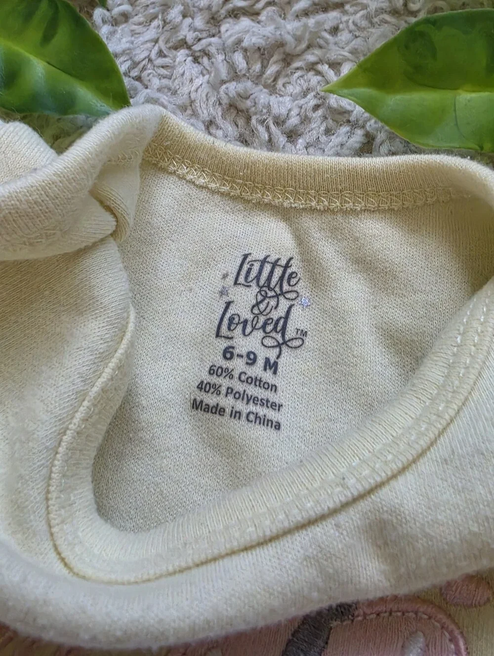 Baby Girl Little Dreamer Onesie (6-9 Months)